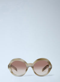 Prada Women Pr D08su Round Sunglasses