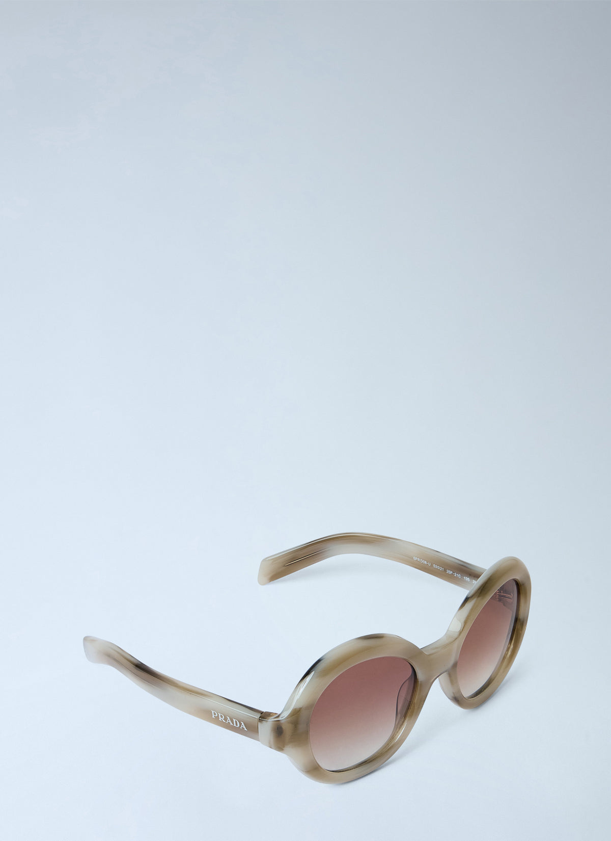 Prada Women Pr D08su Round Sunglasses