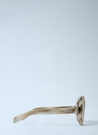 Prada Women Pr D08su Round Sunglasses