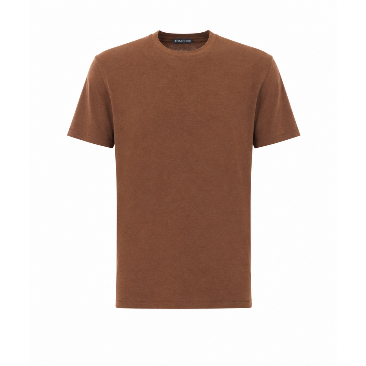 Tom Ford Men Lyocell And Cotton T-Shirt