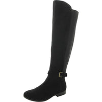 Kimmball Womens Solid Tall Over-The-Knee Boots