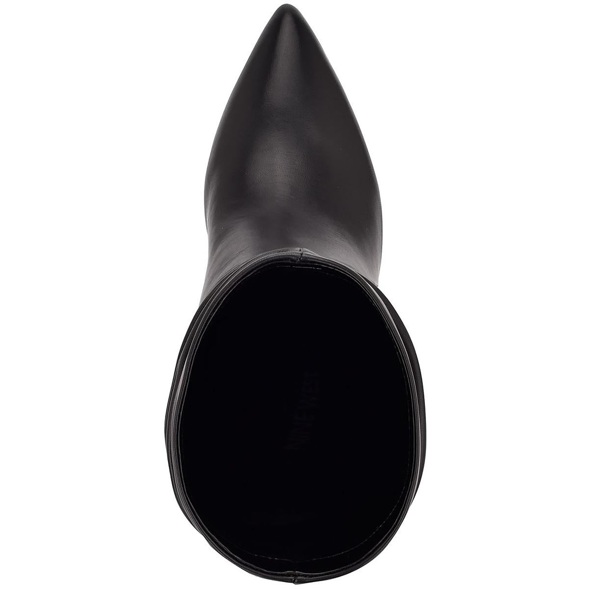 JENN Womens Pointed Toe Mid-Calf Boots