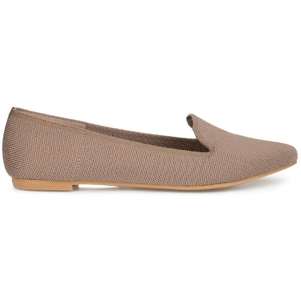 Vickie Womens Knit Slip On Loafers