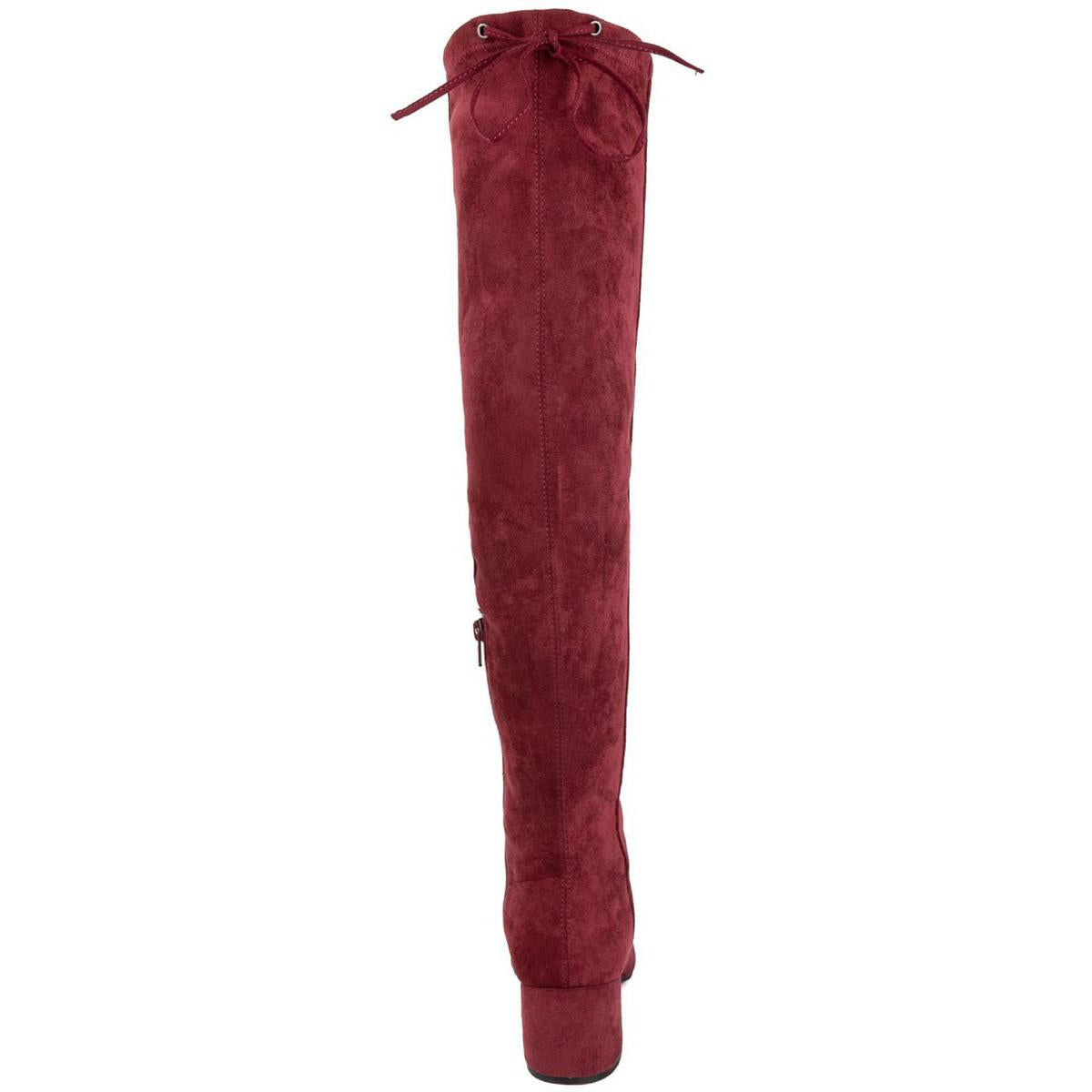 Ollie Womens Padded Insole Over-The-Knee Boots