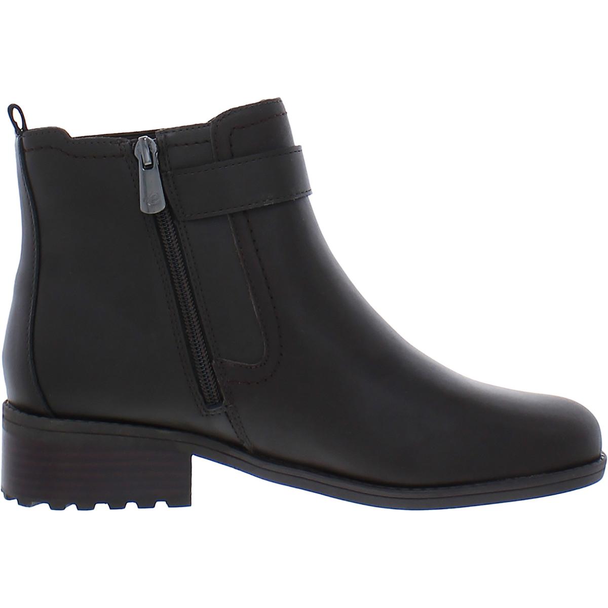 Rae Womens Zipper Ankle Boots