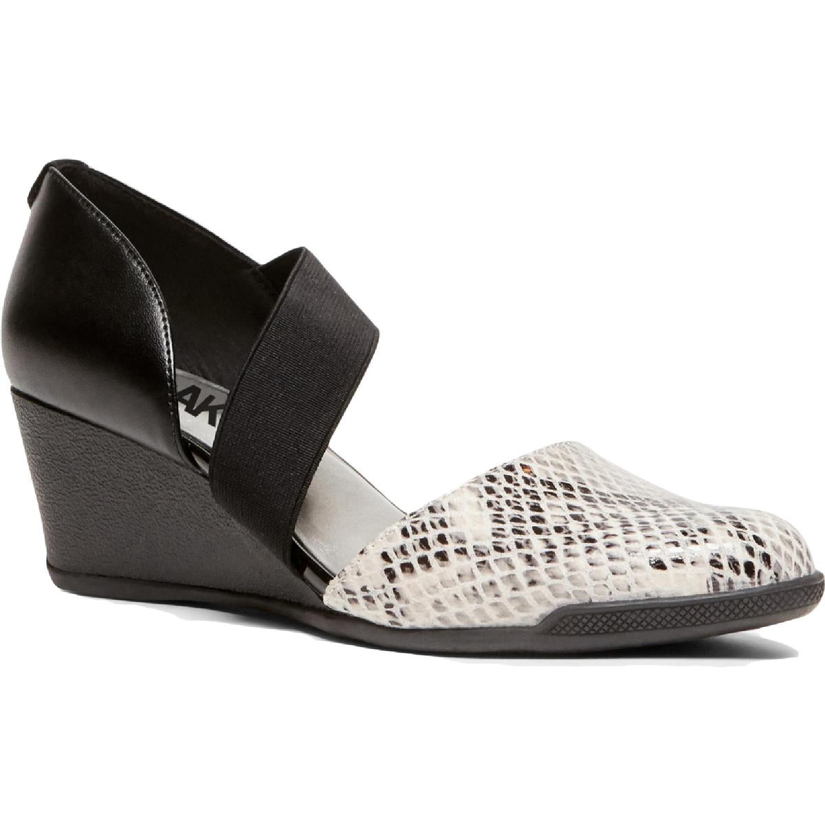 Tara 2 Womens Strappy Wedge Heels Taupe Multi