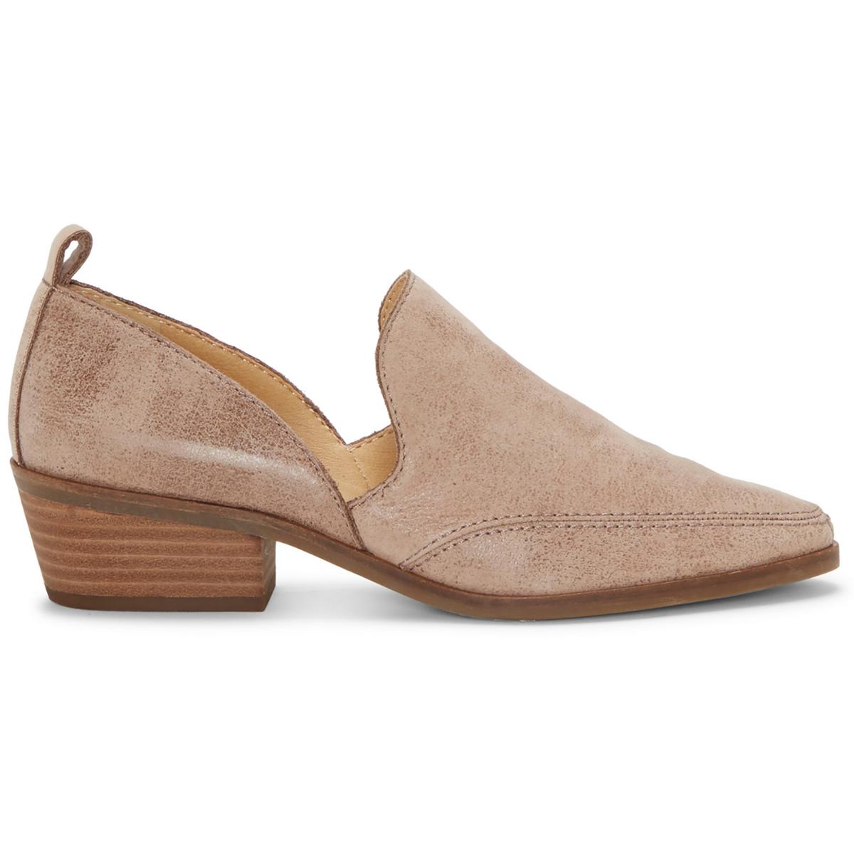 Mahzan Womens Comfort Insole Slip On Loafer Heels