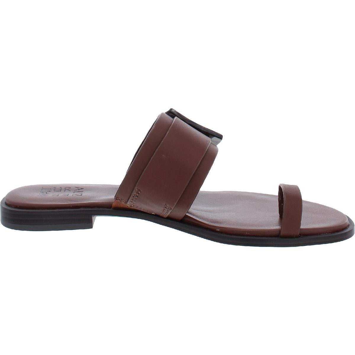 Finola Womens Leather Slide Sandals