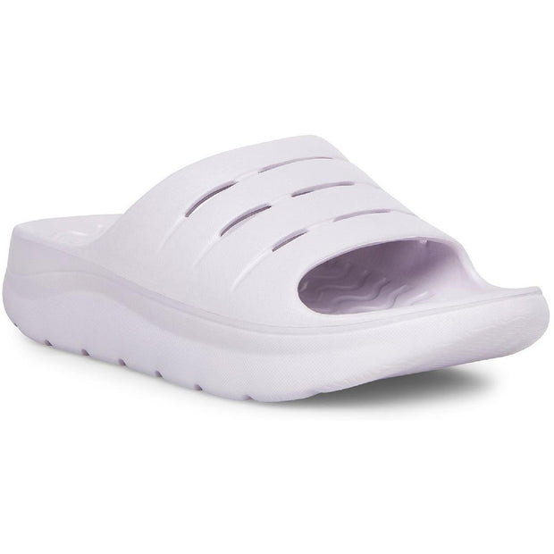 Hawai Womens Platform Flatform Footbed Sandals