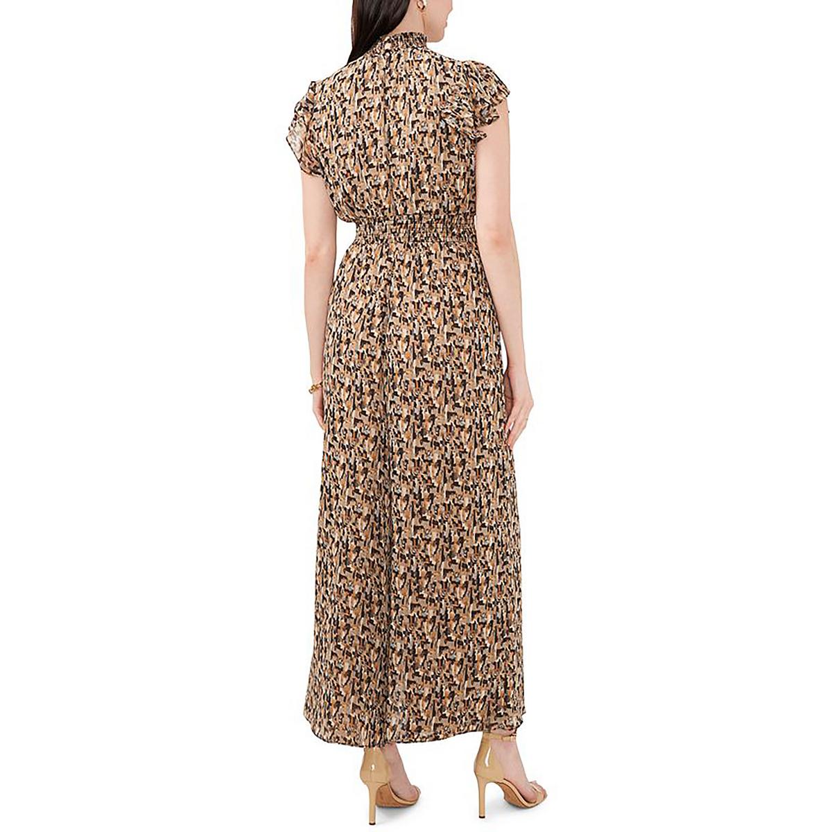 Womens Printed Polyester Jumpsuit