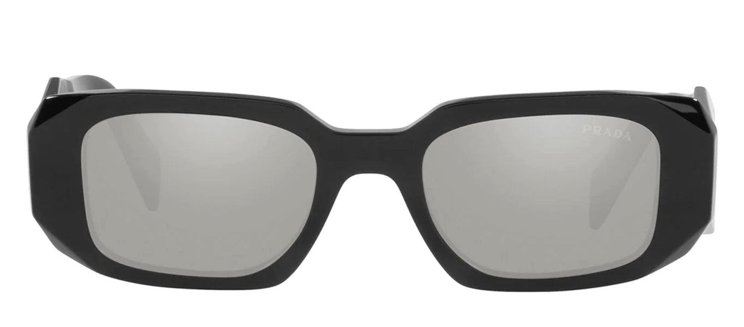 PR 17WS 1AB2B0 49mm Womens Rectangle Sunglasses