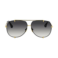 TALON DT 23007-A-BLK-GLD-62-Z Unisex Aviator Sunglasses