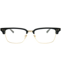 Dita Statesman Three DRX-2064-B-BLK-GLD-55 Unisex Rectangle Eyeglasses