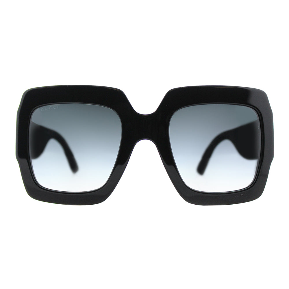 GG 0102S 001 Womens Square Sunglasses