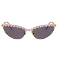 SK 7030 40361A 59mm Womens Cat-Eye Sunglasses