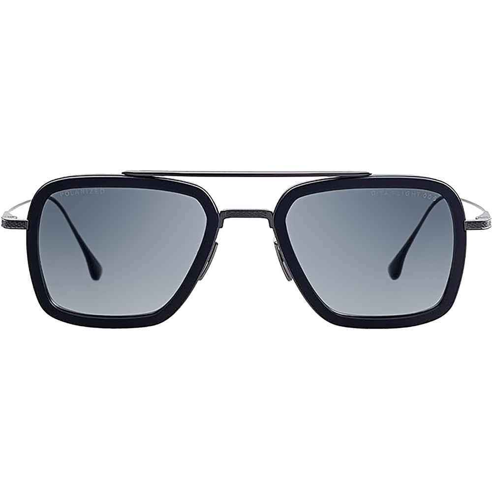 FLIGHT .006 DT 7806-N-BLK-BLK-52 Unisex Aviator Sunglasses