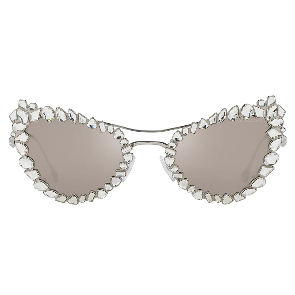 SK 7011 4001AP 56mm Womens Irregular Sunglasses