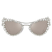 SK 7011 4001AP 56mm Womens Irregular Sunglasses