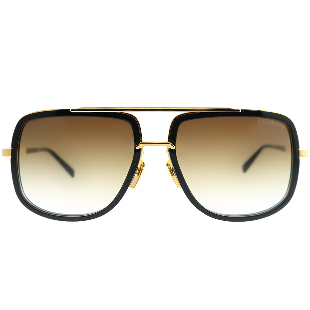 Dita Mach-One DT DRX-2030B-59 Unisex Aviator Sunglasses