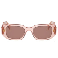 PR 17WS 19Q10D 49mm Womens Rectangle Sunglasses