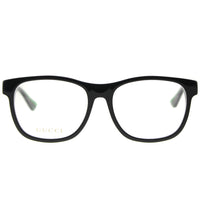 Gucci GG 0004O 002 Unisex Rectangle Eyeglasses