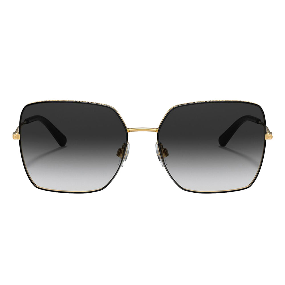 DG 2242 13348G 57mm Womens Square Sunglasses