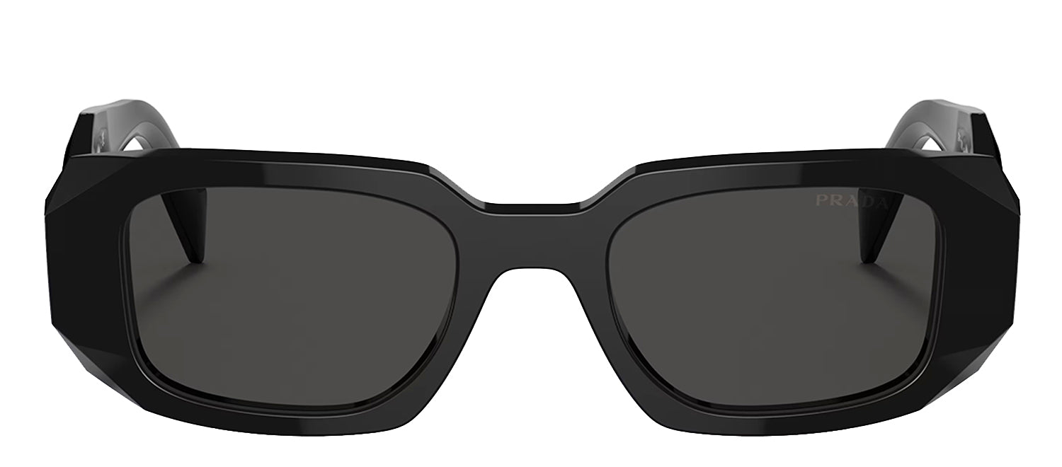 PR 17WS 1AB5S0 49mm Womens Rectangle Sunglasses