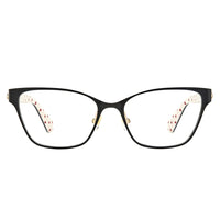 KS Ivie RHL 52mm Womens Cat-Eye Eyeglasses