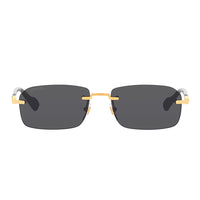 GG 1221S 001 56mm Unisex Rimless Sunglasses