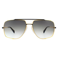 MIDNIGHT SPECIAL DT DRX-2010-M-BLK-GLD-60-Z Unisex Aviator Sunglasses