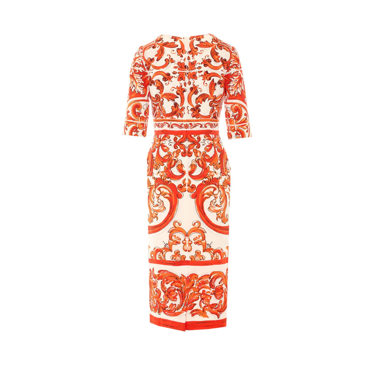Dolce&Gabbana Women Maiolica Print Dress