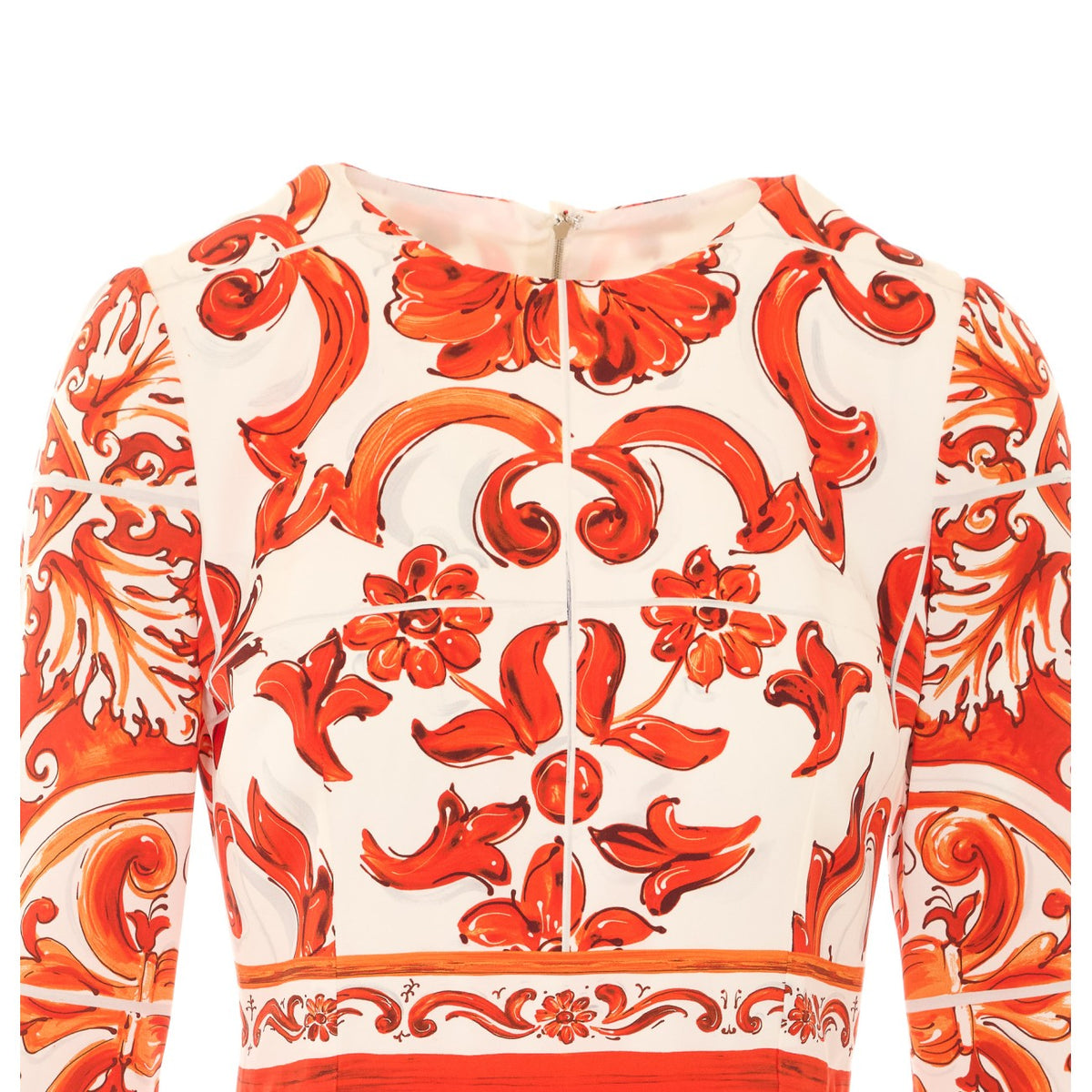 Dolce&Gabbana Women Maiolica Print Dress