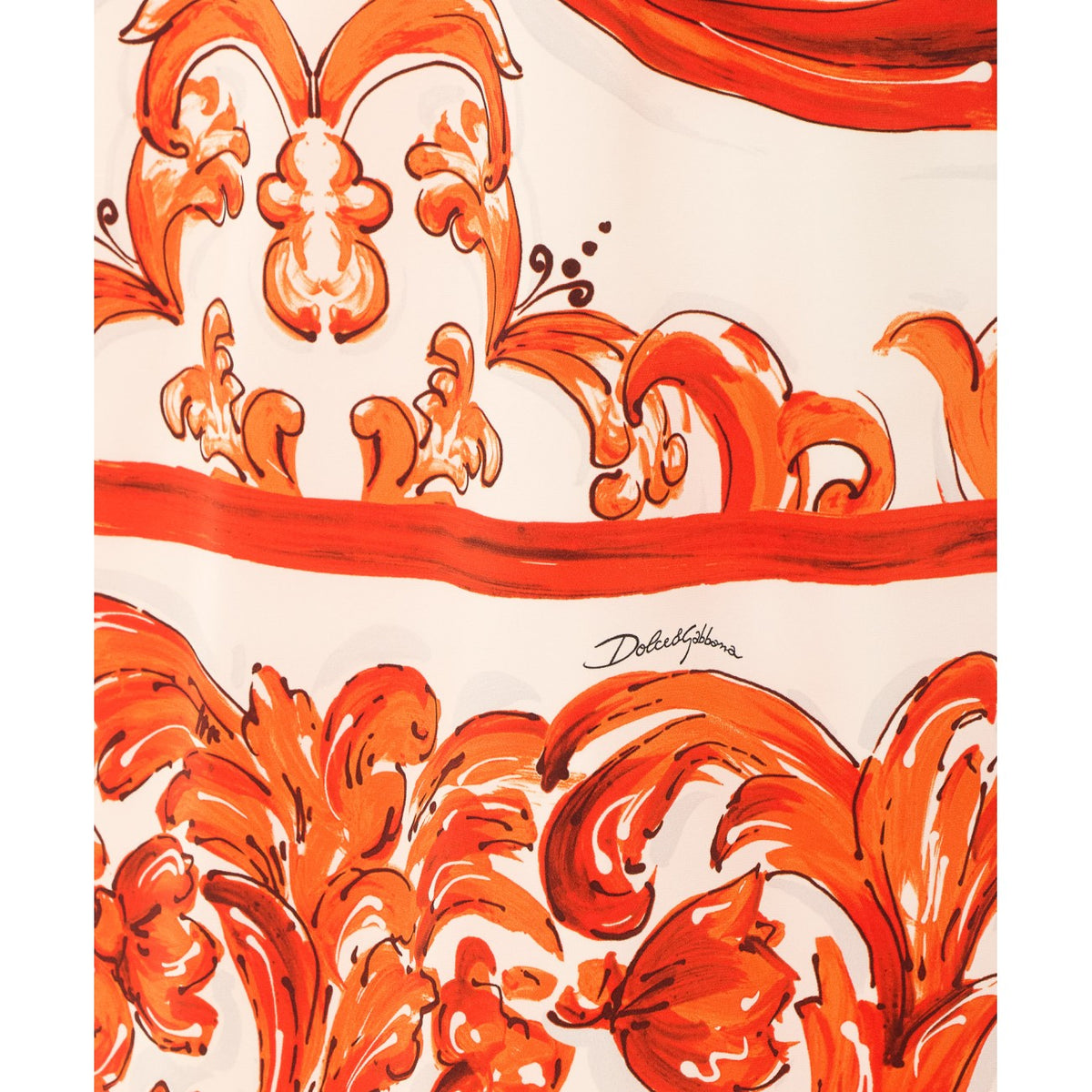 Dolce&Gabbana Women Maiolica Print Dress