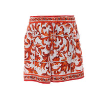 Dolce&Gabbana Dolce&Gabbana Women Maiolica Print Shorts