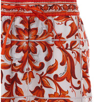 Dolce&Gabbana Dolce&Gabbana Women Maiolica Print Shorts