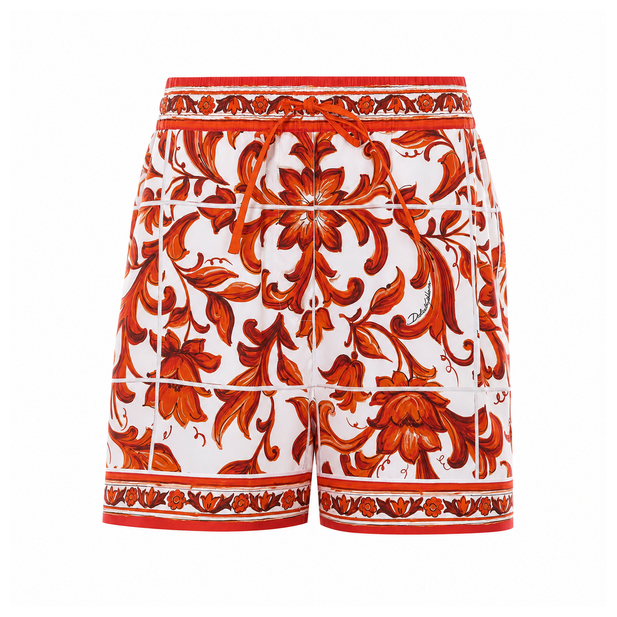 Dolce&Gabbana Dolce&Gabbana Women Maiolica Print Shorts
