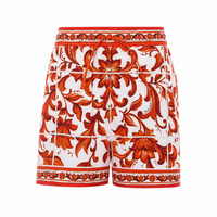 Dolce&Gabbana Dolce&Gabbana Women Maiolica Print Shorts