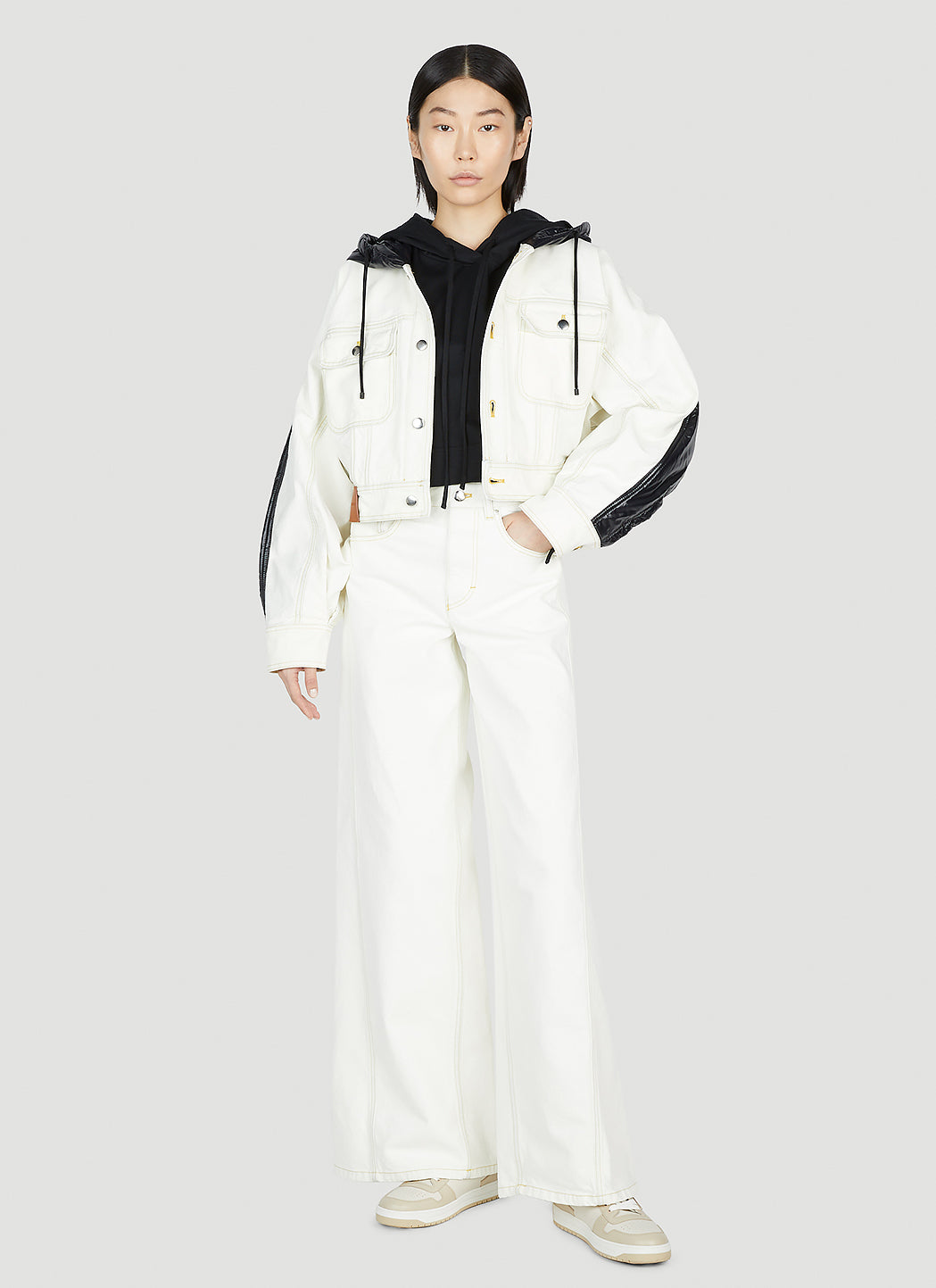 Moncler X Alicia Keys Women Wide Leg Pants