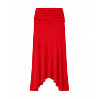 Ganni Women Marl Mesh Draped Skirt