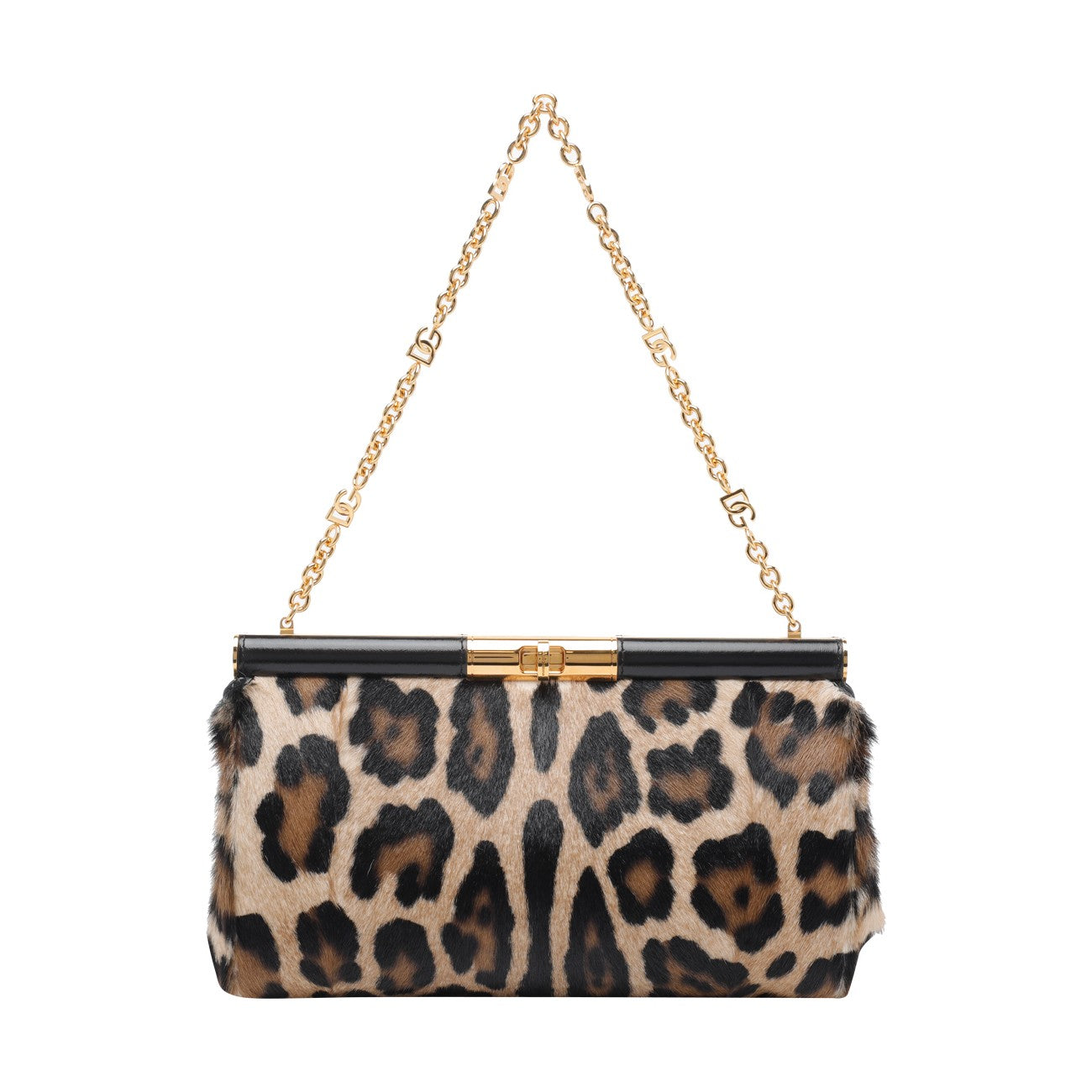 Dolce&Gabbana Women Marlene Shoulder Bag In Capra Kid Leo