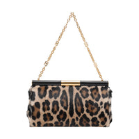 Dolce&Gabbana Women Marlene Shoulder Bag In Capra Kid Leo