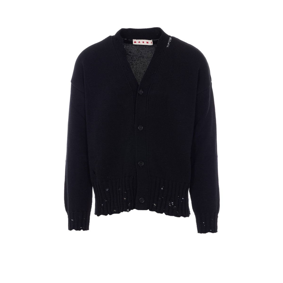 Marni Men Marni Symbol Embroidered Cardigan