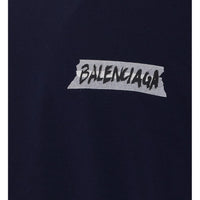 Balenciaga Men Masking Tape Medium Fit T-Shirt