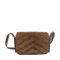 Saint Laurent Saint Laurent Women Matelasse' Suede Loulou Toy Crossbody Bag