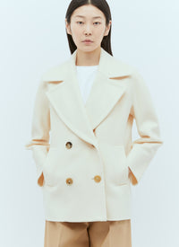 Max Mara Max Mara Women Wool And Cashmere Pea Coat