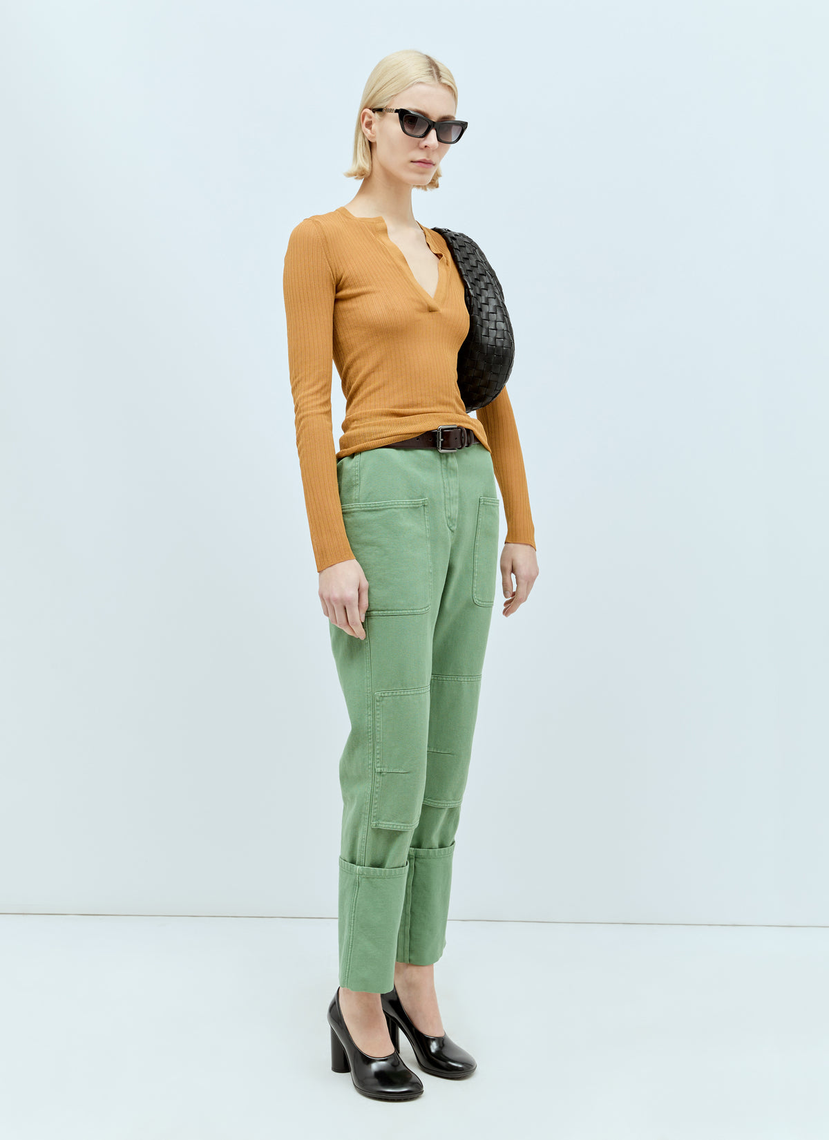 Max Mara Max Mara Women Cotton Drill Pants