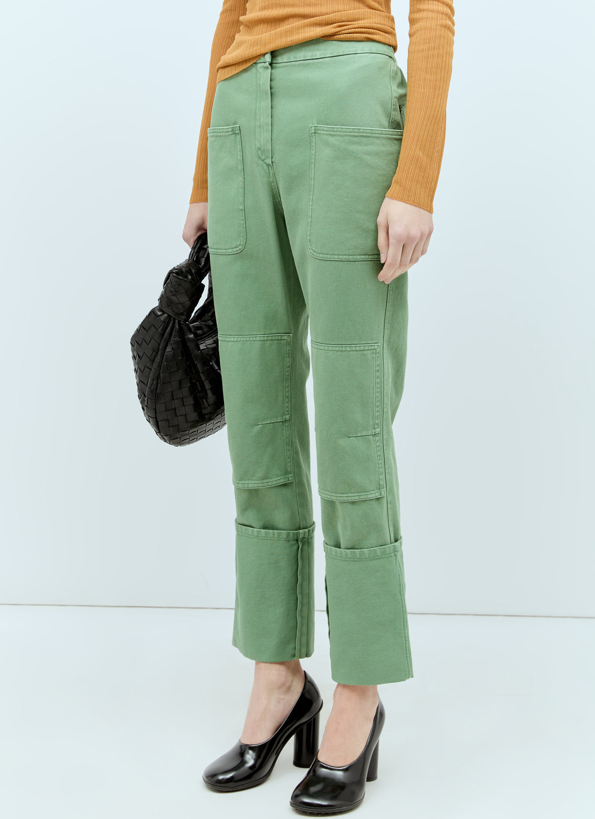 Max Mara Max Mara Women Cotton Drill Pants