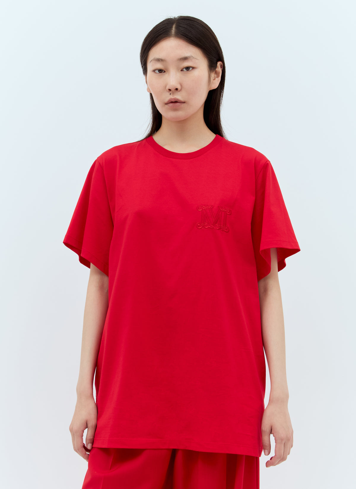 Max Mara Max Mara Women Logo Embroidery T-Shirt