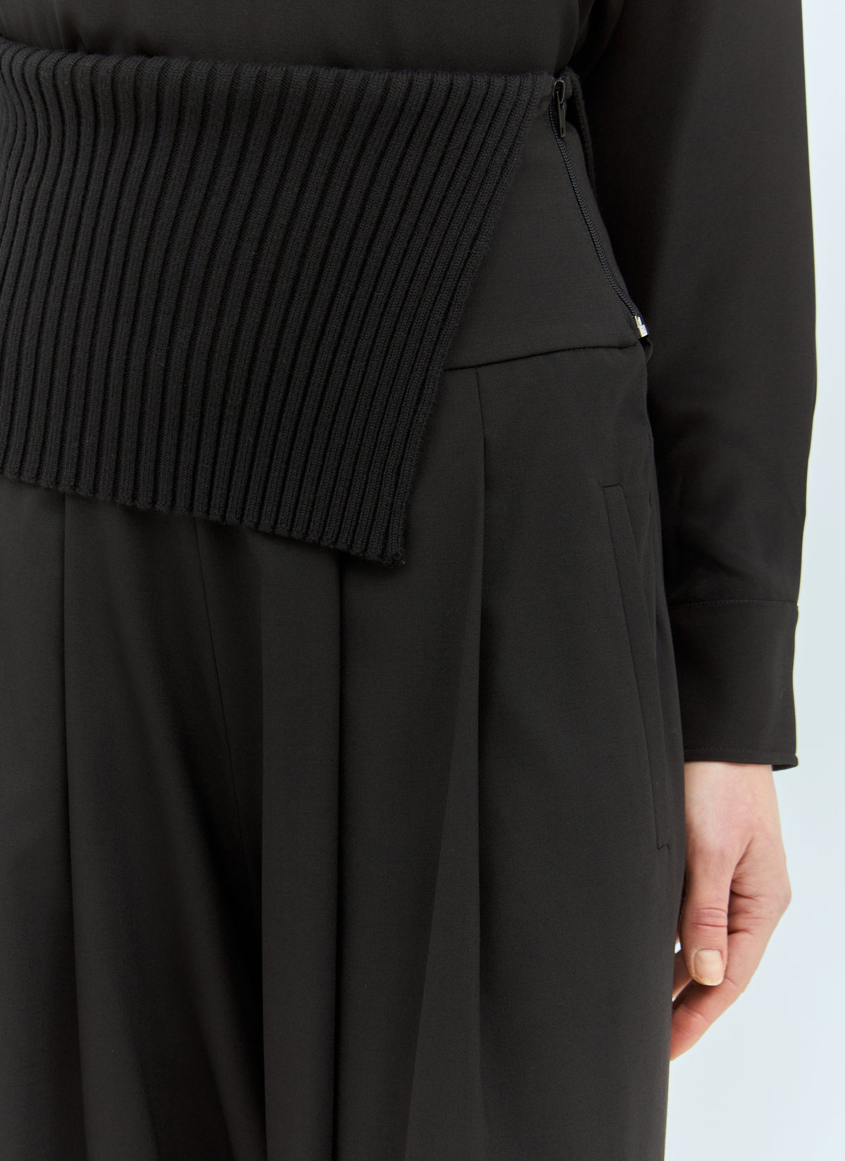 Max Mara Max Mara Women Long Stretch Wool Pants