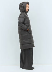 Max Mara Women Long Water-Repellent Down Coat